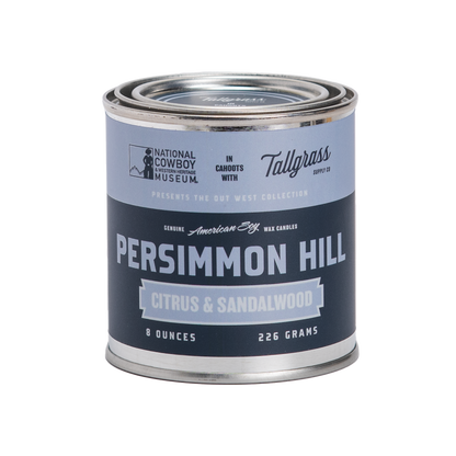 Persimmon Hill: Citrus + Sandalwood Soy Wax Candle