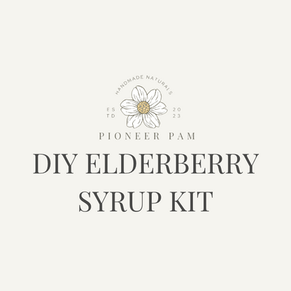 DIY Elderberry Syrup Kit