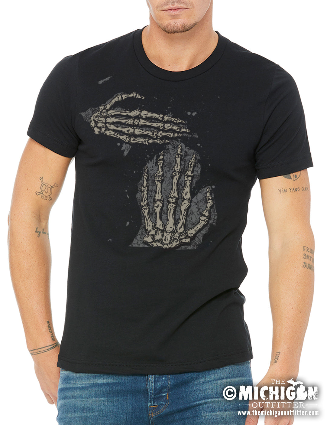Skeleton Hand - Vintage Black
