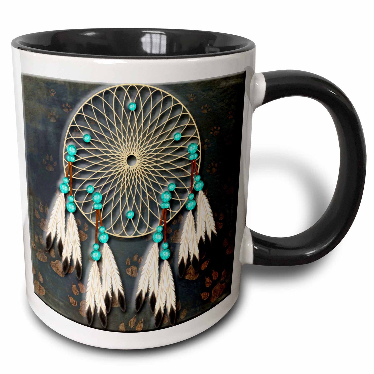 3dRose Designer One of A Kind Native American Art - Mugs (mug_108095)