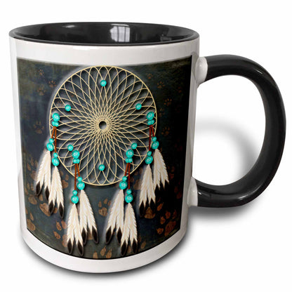 3dRose Designer One of A Kind Native American Art - Mugs (mug_108095)