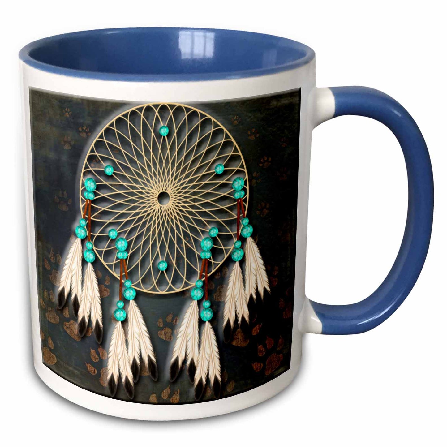 3dRose Designer One of A Kind Native American Art - Mugs (mug_108095)