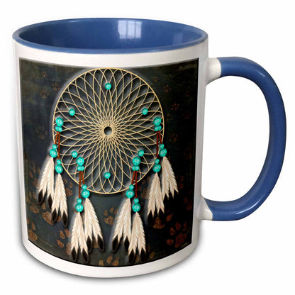 3dRose Designer One of A Kind Native American Art - Mugs (mug_108095)