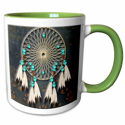 3dRose Designer One of A Kind Native American Art - Mugs (mug_108095)