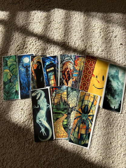 Lunar Moth Bookmark – Enchanted Moth Art, Mystical Nature Gift, Celestial Book Accessory, Moth Gift