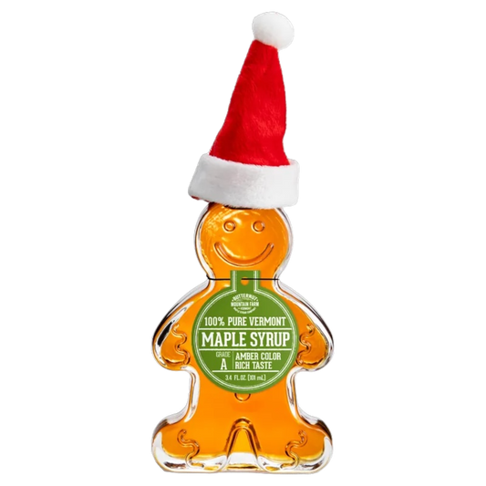 Gingerbread Man Pure Vermont Maple Syrup