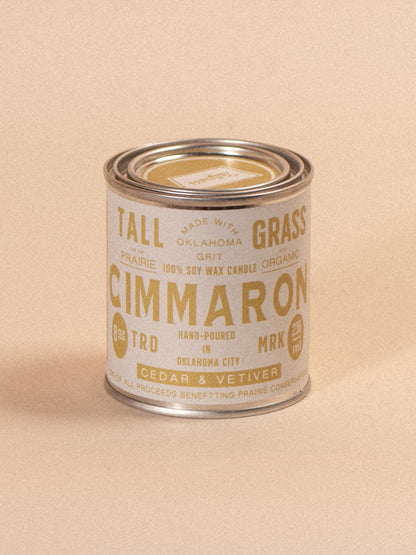 Cimmaron: Cedar + Vetiver Soy Wax Candle