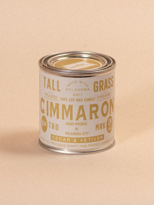 Cimmaron: Cedar + Vetiver Soy Wax Candle
