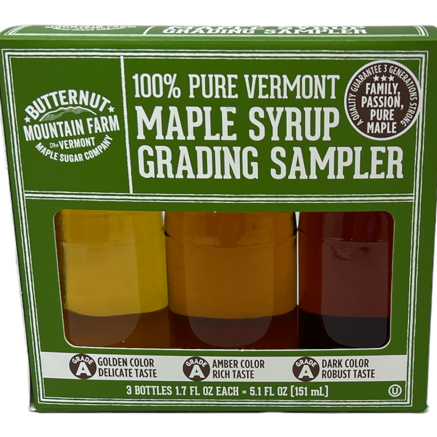 Vermont Maple Syrup Grading Sampler – EastMichNatives Nature Store