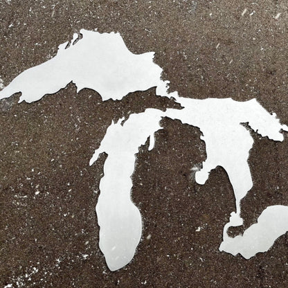 Steel Great Lakes Wall Art