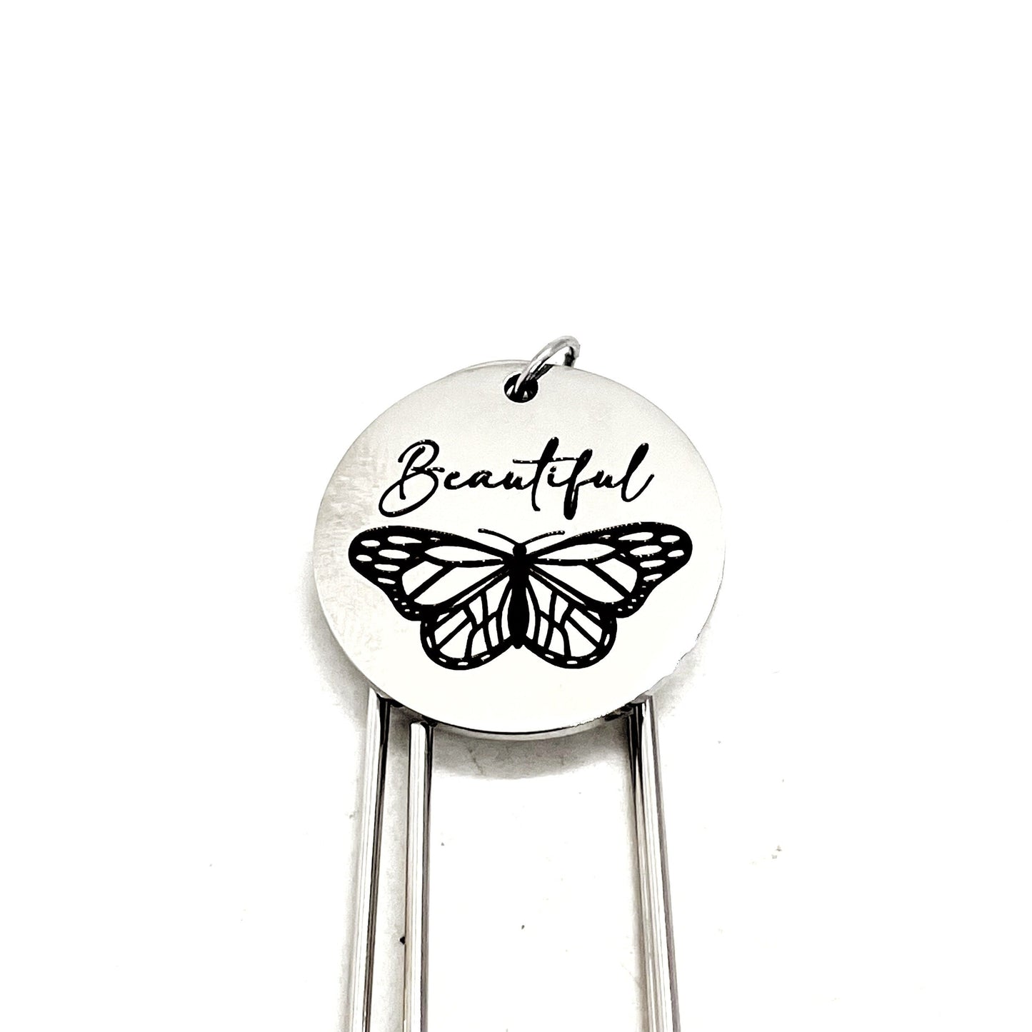 Butterfly Gift, Beautiful Butterfly Bookmark, Paperclip Bookmark, Butterfly Charm, Daughter Gift, Gift For Her, Butterfly Lover