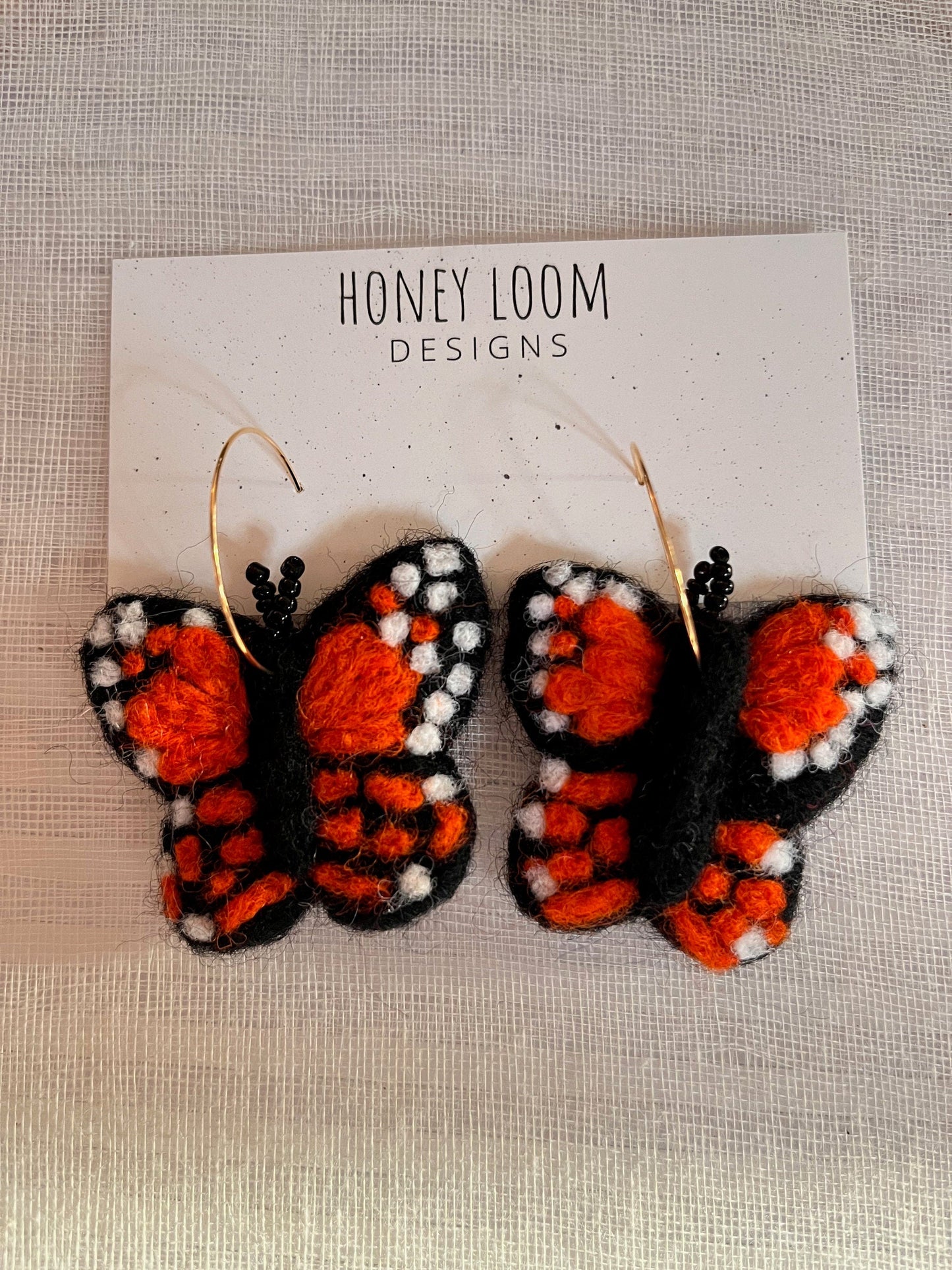 Monarch Butterfly Earrings