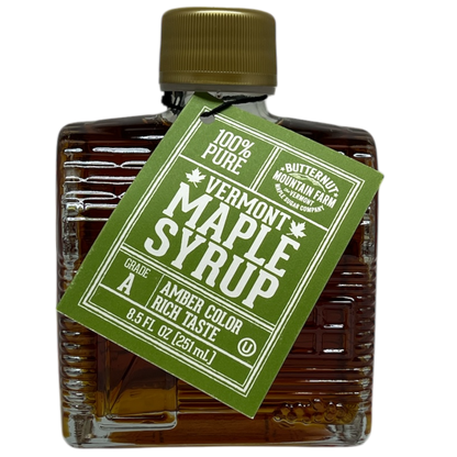Vermont Maple Syrup in a Glass Cabin - 8.5 oz