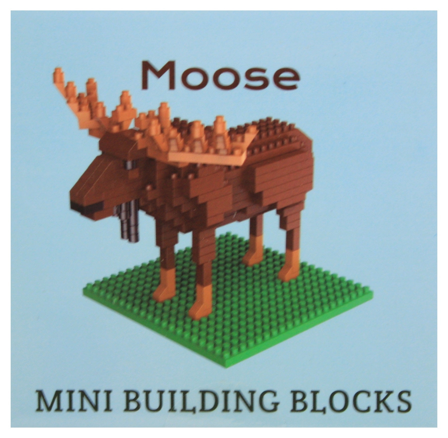 Mini Building Blocks - Moose – EastMichNatives Nature Store