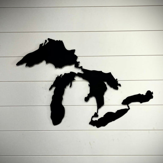 Steel Great Lakes Wall Art