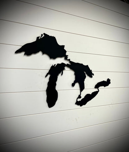 Steel Great Lakes Wall Art