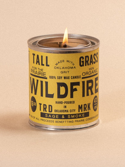 Wildfire: Sage + Smoke Soy Wax Candle